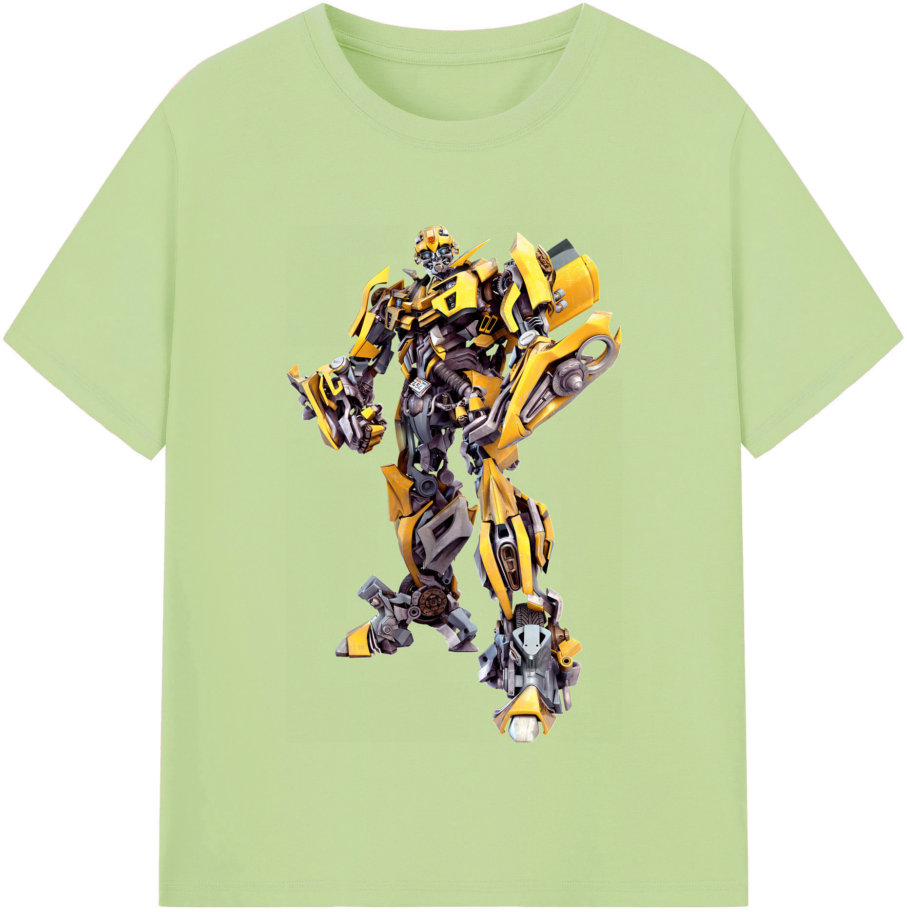 （画像用） Transformers トランスフォーマー 綿100％半袖Tシャツ（フロントプリント）